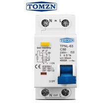 Disjuntor Diferencial Residual DDR Bipolar TPNL-63 230V 50A 30mA - Tomzn Disjuntor Diferencial Residual DDR Bipolar TPNL-63 230V 50A 30mA - Tomzn