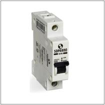 Disjuntor din 1p unipolar 25a curva c 3ka soprano