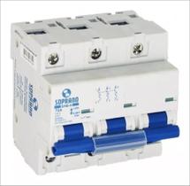 Disjuntor din 3p tripolar 100a shb3-10ka soprano