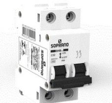 Disjuntor din curva c, bipolar 63a , (shb2 gii 63a) caixa com 120un