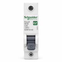 Disjuntor Din Monofasico Unipolar Monopolar C 40A Schneider