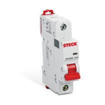 Disjuntor DIN Monopolar com Curva C de 16 Ampères - SDD61C16 - STECK