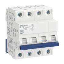 Disjuntor din quadripolar mdw-c63 weg