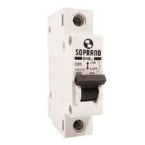 Disjuntor Din SHB-GII Curva C 3ka 1 Polo 40A Soprano Disjuntor Din SHB-GII Curva C 3ka 1 Polo 40A Soprano