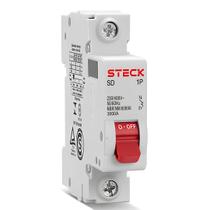 Disjuntor DIN Unipolar 10A SDD61C10 3KA STECK