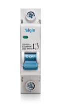 Disjuntor Din Unipolar Curva C 10a / 16a / 20a / 25a / 32a / 40a / 50a e 63a - Elgin