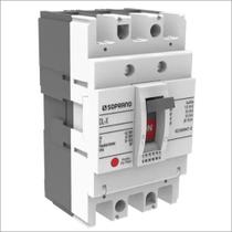 Disjuntor dl100-x - 100a caixa moldada 3 módulos tripolar soprano Disjuntor dl100-x - 100a caixa moldada 3 módulos tripolar soprano