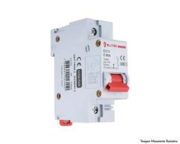 Disjuntor Elitek Din Unipolar Curva C 50A