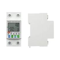Disjuntor Inteligente WiFi 2P 1-63A Protetor De Vazamento De Tensão Sob Tensão Tuya TNCE Interruptor