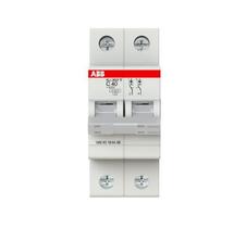 Disjuntor Mini Bipolar 16a SJ202T-C16 2TAZ144200R0164 ABB