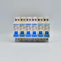 Disjuntor Mini MCB 6A-32A 1P+N Montagem Em Trilho Din Para DIY Residencial Interruptor De Ar OEM