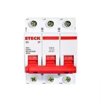 Disjuntor Mini Tripolar 10A Curva C 3kA 220/380V SDD63C10 Steck