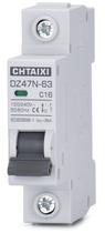 Disjuntor Miniatura CHTAIXI DZ47N-63 16A 120/240V Disjuntor Miniatura CHTAIXI DZ47N-63 16A 120/240V