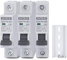 Disjuntor Miniatura CHTAIXI DZ47N-63 20A 120/240V Disjuntor Miniatura CHTAIXI DZ47N-63 20A 120/240V