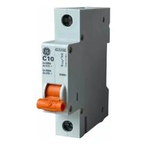 Disjuntor Monofasico Din 1P 10A 220v Curva C 5Ka G31SLC10 GE