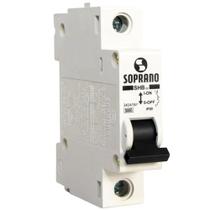 Disjuntor Monofásico Din 40a Soprano Curva C