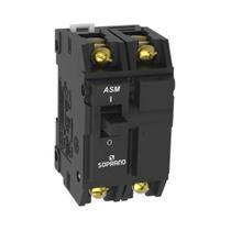 Disjuntor Nema Bifásico Soprano ASM2-B 10A