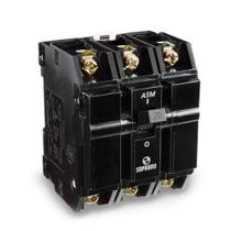 Disjuntor Preto 3 x 30A Soprano Padrão NEMA Fixação Trilho DIN 35mm Tensão 380V Frequência 50/60Hz Disjuntor Preto 3 x 30A Soprano Padrão NEMA Fixação Trilho DIN 35mm Tensão 380V Frequência 50/60Hz