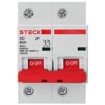 Disjuntor Série SD2 080A 2P Curva Steck Disjuntor Série SD2 080A 2P Curva Steck