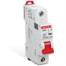Disjuntor Série SD61 Monopolar com Curva C de 63 Ampères - SDD61C63 - STECK