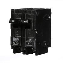 Disjuntor Siemens Q260 60A Tipo de Pólo Duplo QP Preto Disjuntor Siemens Q260 60A Tipo de Pólo Duplo QP Preto