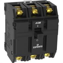Disjuntor Soprano Tripolar 90A Asm3-B 05001.5090.31 Disjuntor Soprano Tripolar 90A Asm3-B 05001.5090.31