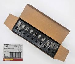 Disjuntor Square D HOM120 Homeline 20A 120V 1P, pacote com 10