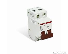 Disjuntor Steck Bipol Serie Sd62 A 16A Curva B 3Ka