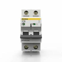 Disjuntor Termomagnético Bipolar 16A Curva C Enerbras Disjuntor Termomagnético Bipolar 16A Curva C Enerbras