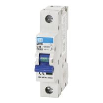 Disjuntor termomagnetico mini mdw-c 16a unipolar - cod. 10076413 Disjuntor termomagnetico mini mdw-c 16a unipolar - cod. 10076413
