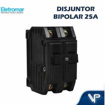 Disjuntor termomagnetico nema 2 polo bipolar 25a 127/220v - Eletromar