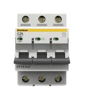 Disjuntor Termomagnético Tripolar Enerbras - 25 A