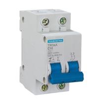 Disjuntor Tramontina DIN 2P 40A TR3KA Curva C Branco Disjuntor Tramontina DIN 2P 40A TR3KA Curva C Branco