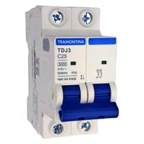 Disjuntor Tramontina ''Din'' Bipolar 25A. C Disjuntor Tramontina ''Din'' Bipolar 25A. C