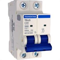 Disjuntor Tramontina ''Din'' Bipolar 40A. C Disjuntor Tramontina ''Din'' Bipolar 40A. C