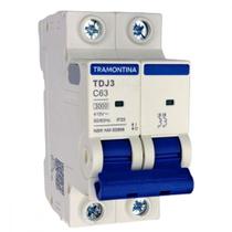 Disjuntor Tramontina ''Din'' Bipolar 63A. C