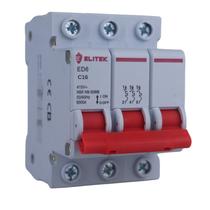 Disjuntor Trifásico Din 10, 20, 25, 32, 40, 50, 63, 80, 100 e 125A Tripolar Disjuntor Trifásico Din 10, 20, 25, 32, 40, 50, 63, 80, 100 e 125A Tripolar