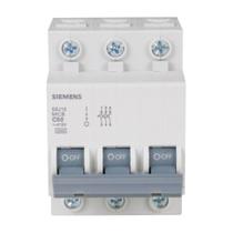 Disjuntor trifásico tripolar mini din curva c 5sj1 50a siemens