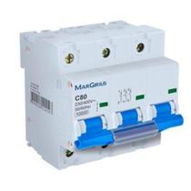 Disjuntor tripolar 100a - dj-10k3 c100 - Mar-girius