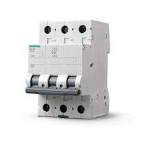 Disjuntor Tripolar 10A Curva C 5SL13107MB Siemens