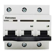 Disjuntor Tripolar 125A Curva C 6Ka 415V Eletromec