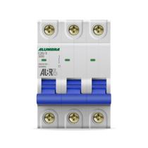 Disjuntor Tripolar 3X20A Curva C Mini Din Alumbra