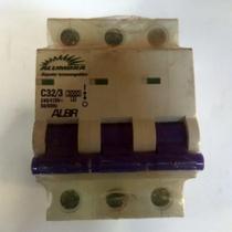 Disjuntor Tripolar 3X32A Curva C Mini Din Alumbra Disjuntor Tripolar 3X32A Curva C Mini Din Alumbra