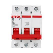 Disjuntor tripolar 63a - steck