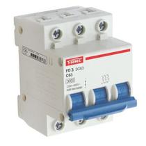 Disjuntor Tripolar DIN FD 3P Curva C 63A 5221
