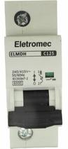 Disjuntor Unipolar 125A Curva C 6Ka 415V Eletromec
