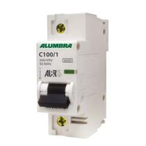 Disjuntor Unipolar Albr6 C100/1 - Alumbra Disjuntor Unipolar Albr6 C100/1 - Alumbra