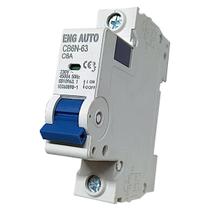 Disjuntor Unipolar Classe C 6A Kit:5 Peças