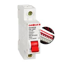 Disjuntor Unipolar Curva C 6a 10a 16a 20a 25a 32a 40a 50a 63 Termomagnético