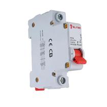 Disjuntor Unipolar Din 6,10,16,20,25,32,40,50,63 Amperes 1 polo Disjuntor Unipolar Din 6,10,16,20,25,32,40,50,63 Amperes 1 polo